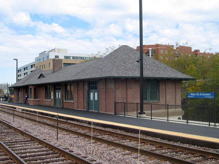 Evanston Main Street station