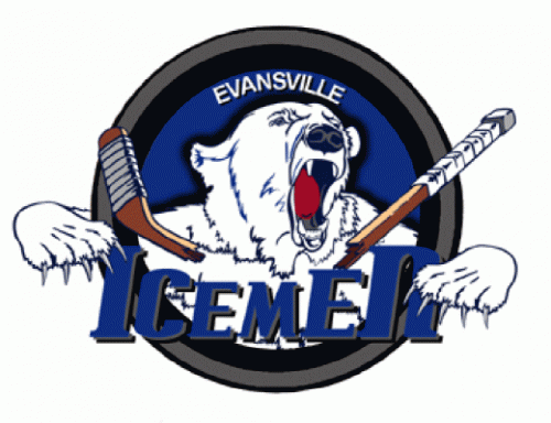 Evansville IceMen Evansville IceMen hockey logo from 200809 at Hockeydbcom