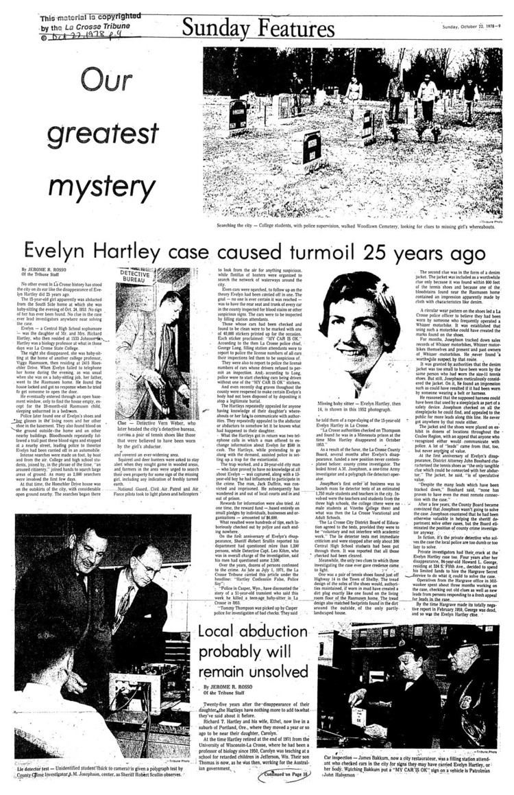 Evelyn Hartley The Babysitter Who Vanished What Happened to Evelyn Hartley The