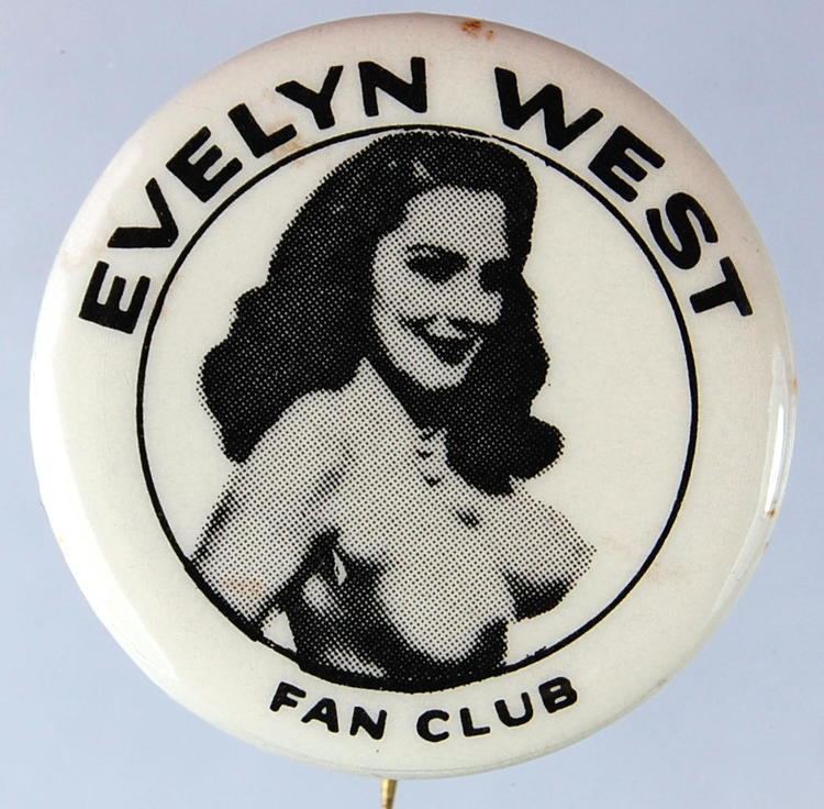 Evelyn West Lot Detail Burlesque Star Pin Up Girl 39Evelyn West Fan