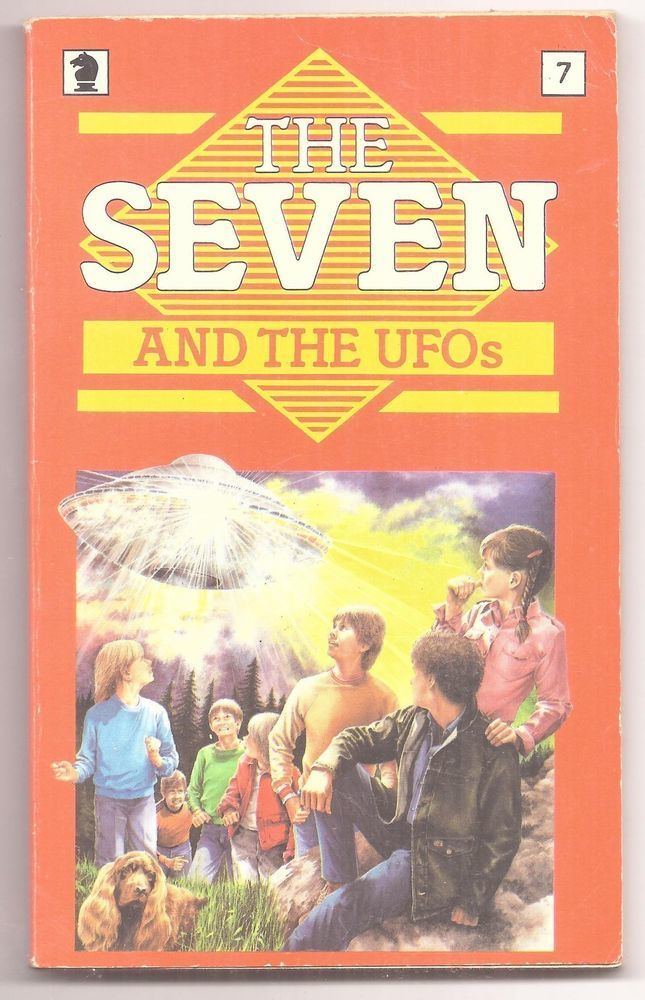 Evelyne Lallemand THE SEVEN AND THE UFOs Evelyne Lallemand Enid Blyton 1987 Knight