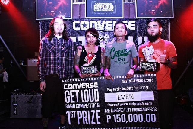 Even (band) BaguioBased Band EVEN Hailed Champion at 1st Ever Converse 39Get