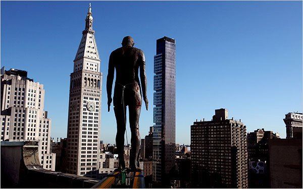 Event Horizon (sculpture) Event Horizon39 Antony Gormley39s Skyline Interlopers The New York