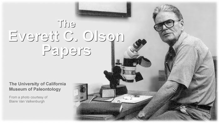 Everett C. Olson Everett C Olson Papers