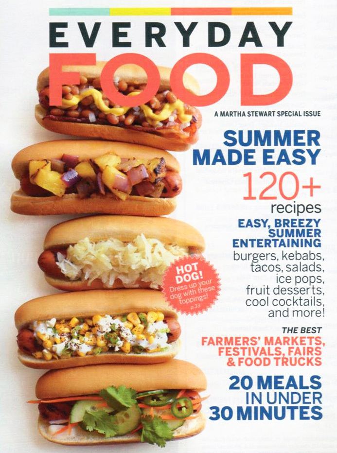Everyday Food MARTHA MOMENTS New Everyday Food Special Issue