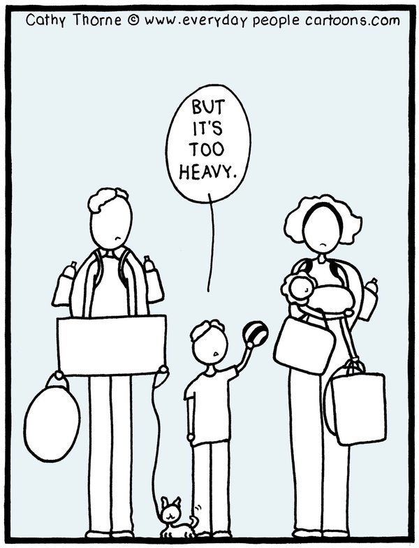 Everyday People Cartoons 10 Hilarious Comics That Show Having Kids Is One Helluva Ride The