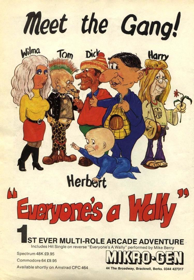 Everyone's A Wally advertisement Everyone39s a Wally Zzap64 2 685 page 2