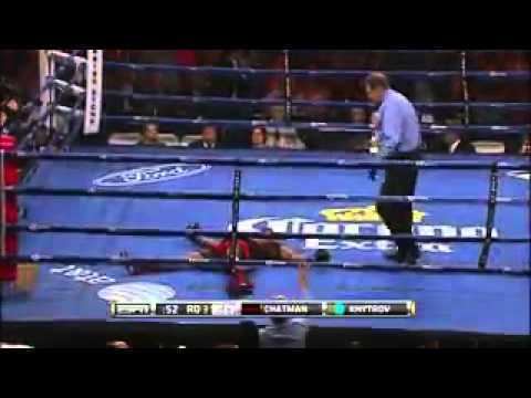 Evhen Khytrov Levgen Khytrov vs Chris Chatman An Old Fashioned Knockout Boxing