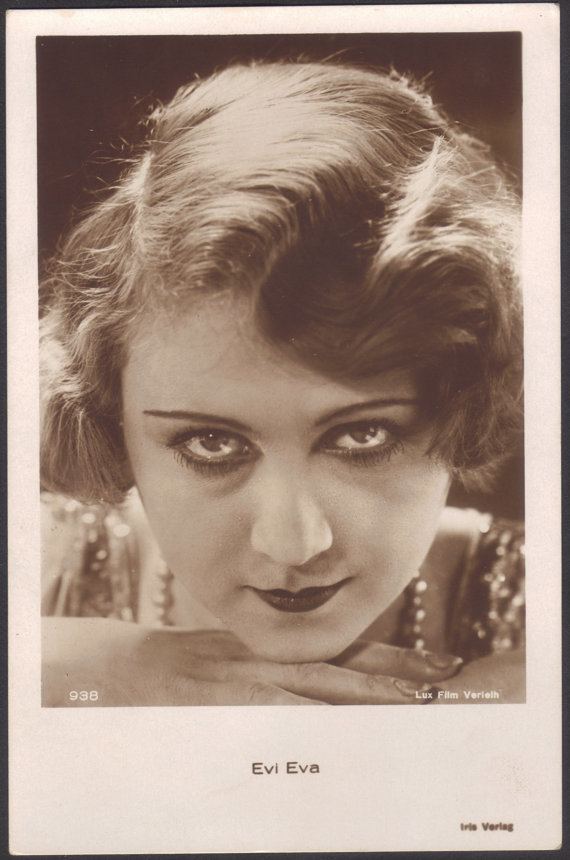 Evi Eva Weimar Era Berlin Silent Film Actress Evi Eva by Iris