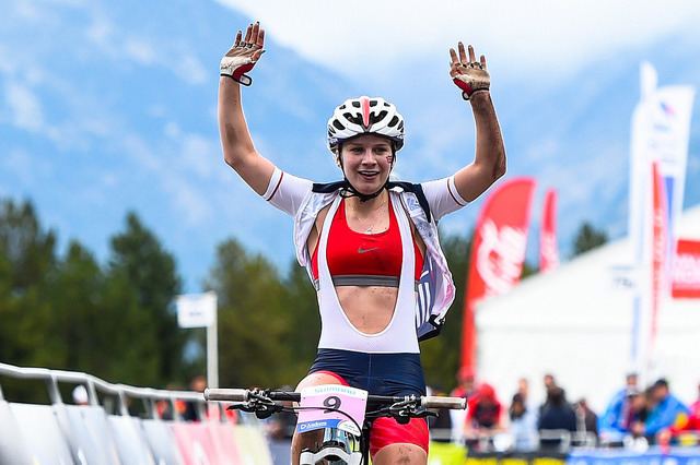Evie Richards Evie Richards shines to win junior women39s silver at UCI Mountain