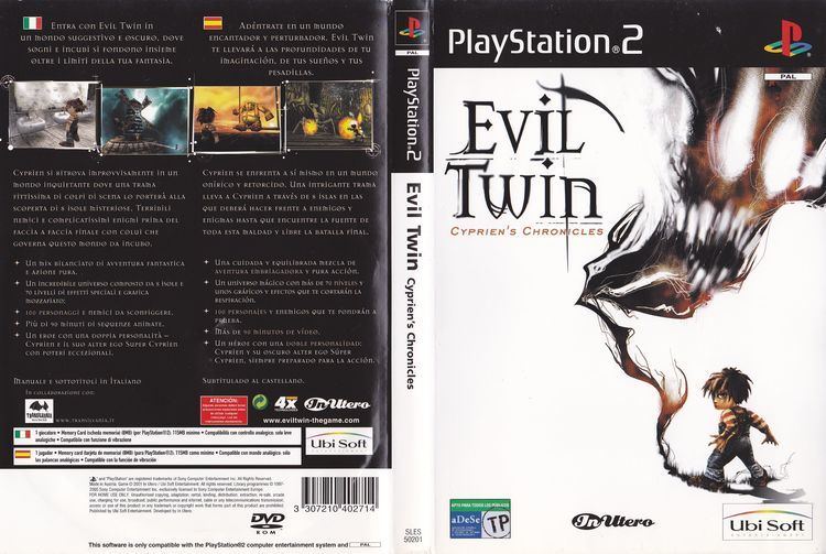 Evil Twin: Cyprien's Chronicles Evil Twin Cypriens Chronicles Cover Download Sony Playstation 2