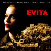 Evita (soundtrack) httpsuploadwikimediaorgwikipediaenthumb6