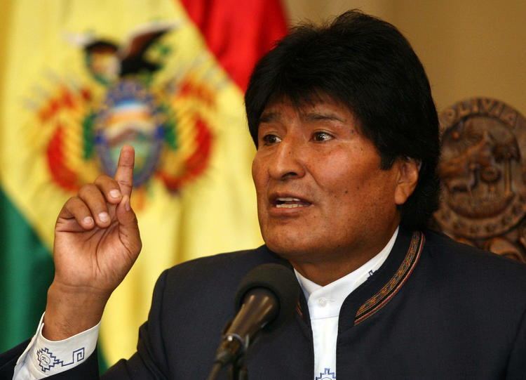 Evo Morales Evo Morales Advocates for Elimination of US Blockade