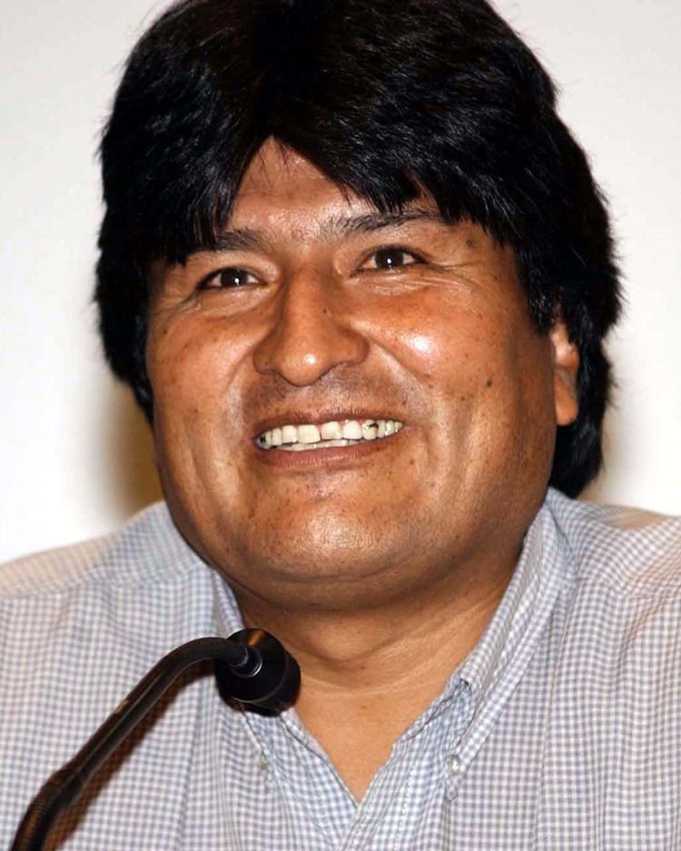 Evo Morales Evo Morales Wikipedia the free encyclopedia