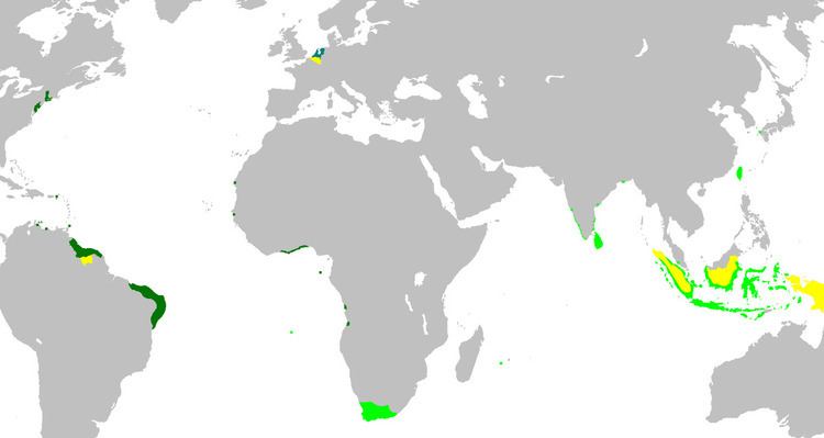 Evolution of the Dutch Empire