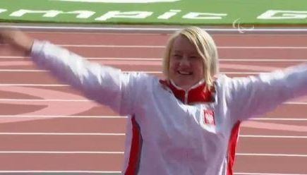 Ewa Durska Paraolimpiada Ewa Durska niech to zoto pomoe dzieciom Sport