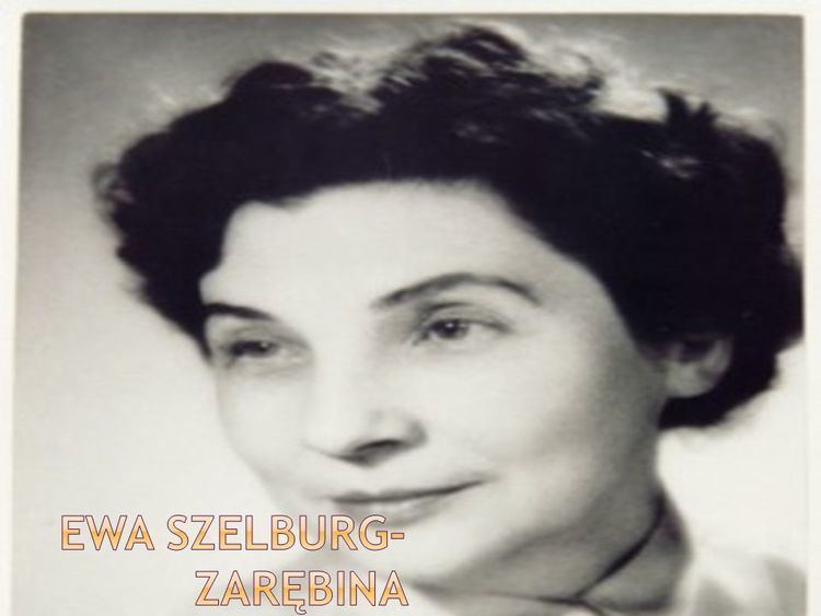 Ewa Szelburg-Zarembina Prezentacja quotEwa SzelburgZarembina urodzia si 1899 roku