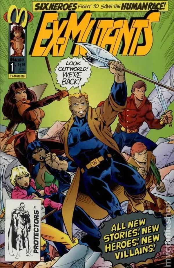 Ex-Mutants ExMutants 1992 2nd Series comic books