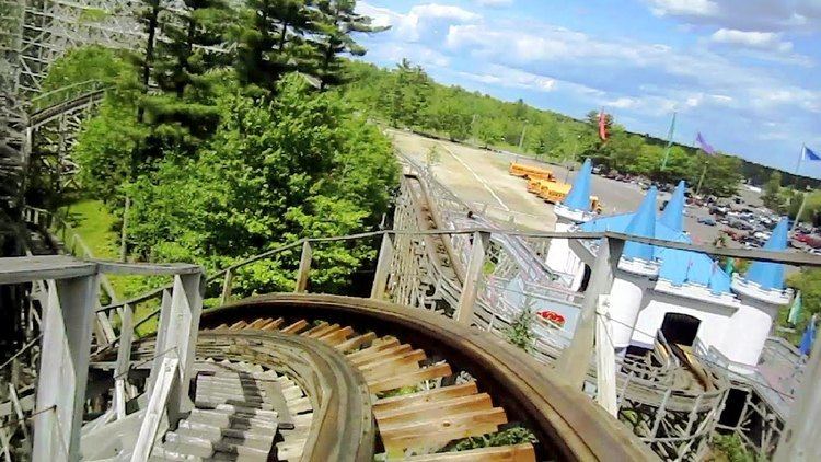 Excalibur (Funtown Splashtown USA) Excalibur front seat onride HD POV Funtown Splashtown USA YouTube