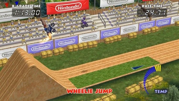 Excitebike: World Rally Dolphin Emulator 402 Excitebike World Rally WiiWare 1080p HD