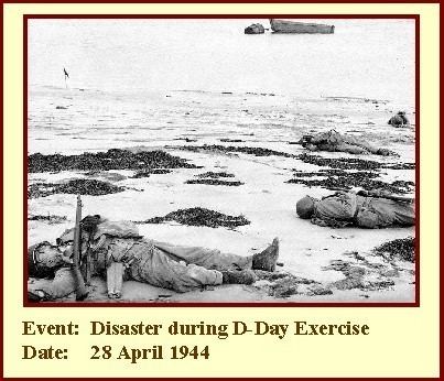 Exercise Tiger Operation TIGER Pre DDay training disaster 28 April 1944