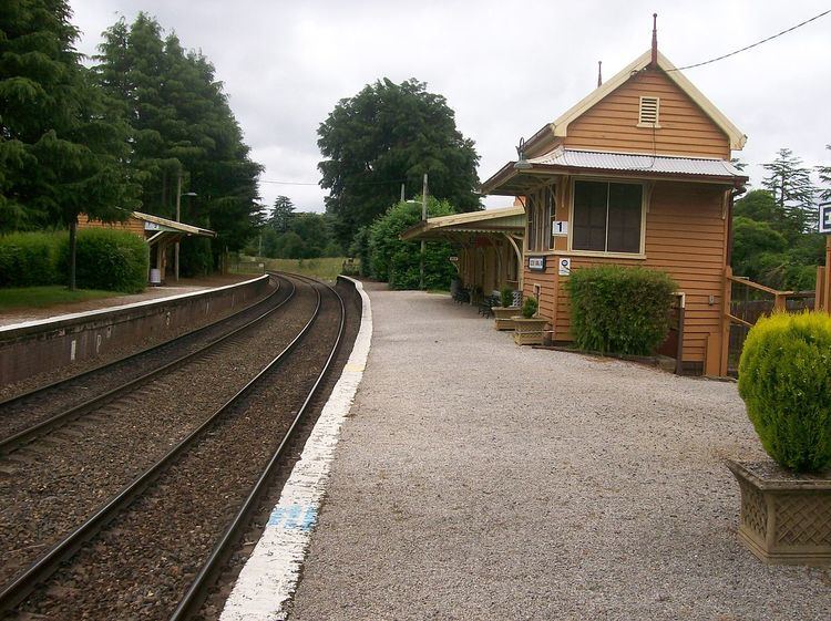 Exeter railway station, New South Wales