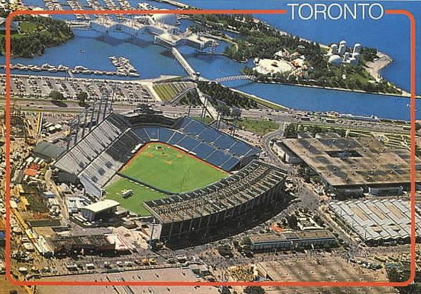 Exhibition Stadium What Exhibition Stadium used to look like in Toronto