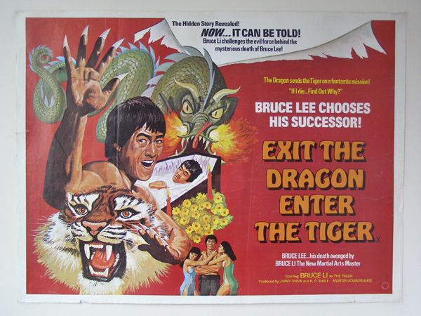 Exit the Dragon, Enter the Tiger The Movie Poster Company