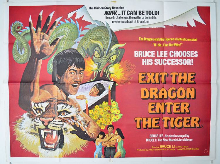 Exit the Dragon, Enter the Tiger Exit The Dragon Enter The Tiger Original Cinema Movie Poster From