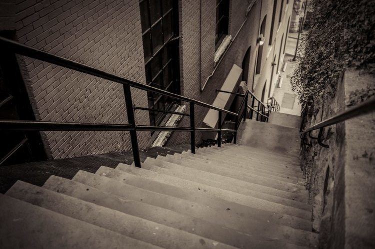 Exorcist steps The Exorcist Steps Georgetown39s Spookiest Attraction