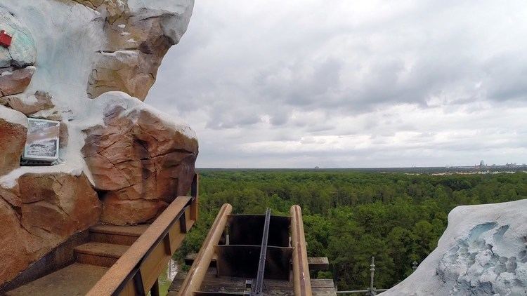Expedition Everest Terrifying Expedition Everest Ride POV W Broken Track Missing