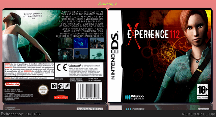 EXperience112 Experience 112 Nintendo DS Box Art Cover by frenchboy1