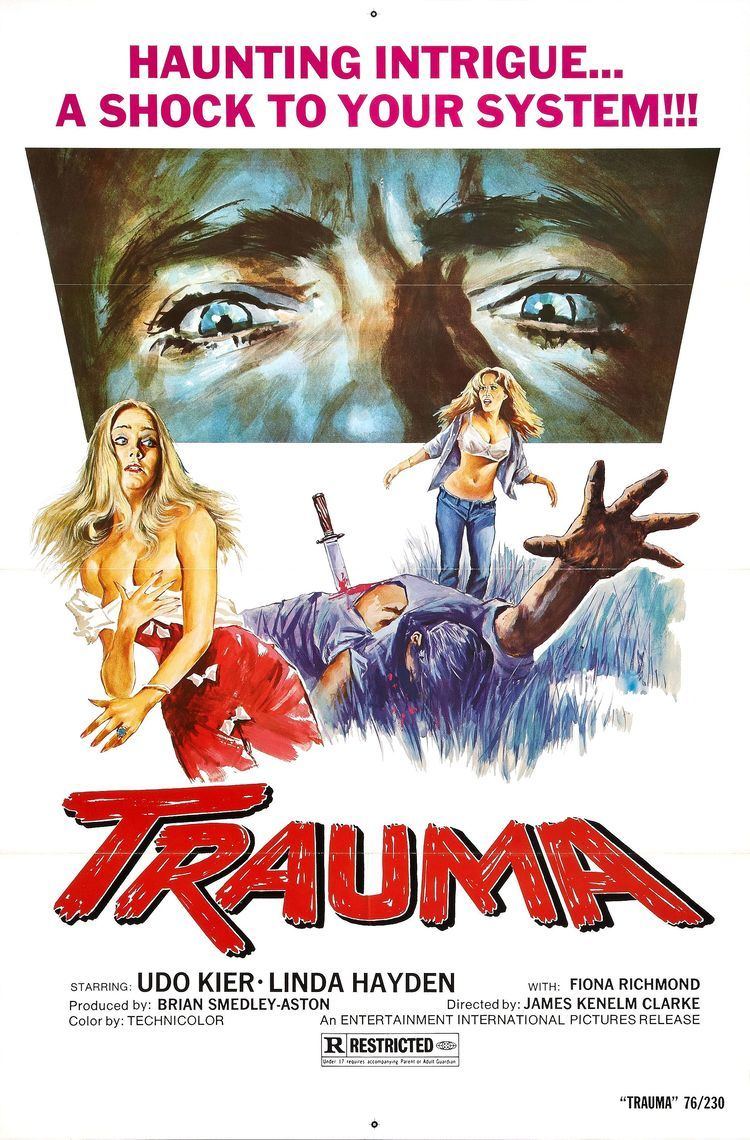 Exposé (film) Poster for Trauma aka Expos aka House on Straw Hill 1976 UK