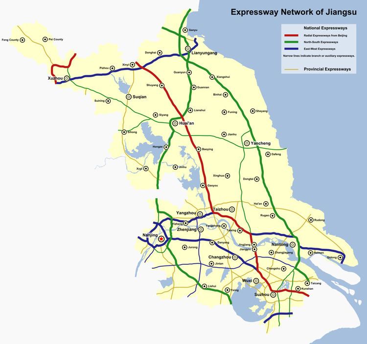 Expressways of Jiangsu
