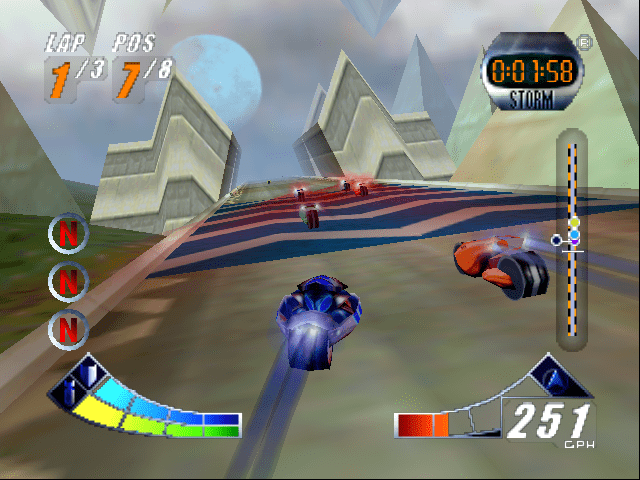 Extreme-G 2 Extreme G2 N64 Acclaim ExtremeG futuristic racing Retro