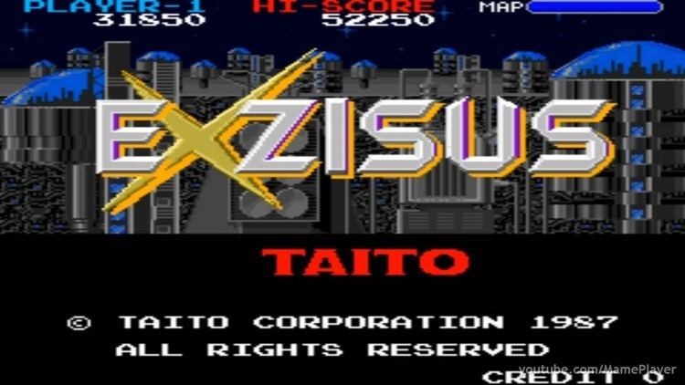 Exzisus Exzisus 1987 Taito Mame Retro Arcade Games YouTube