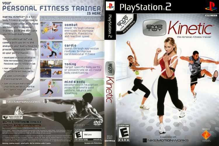 EyeToy: Kinetic EyeToy Kinetic Cover Download Sony Playstation 2 Covers The Iso Zone