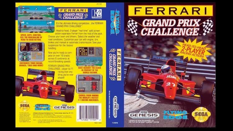 F-1 Hero MD Ferrari Grand Prix Challenge F1 Hero MD Sega Mega Drive Genesis