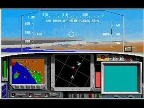F-15 Strike Eagle II F15 Strike Eagle II in DOSBox Part 1 YouTube