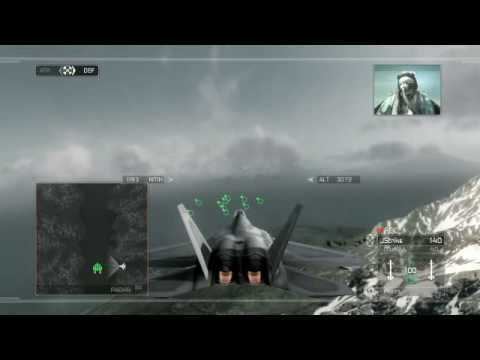 F-22 Raptor (video game) HAWX F22 raptor gameplay and commentary PS3 YouTube