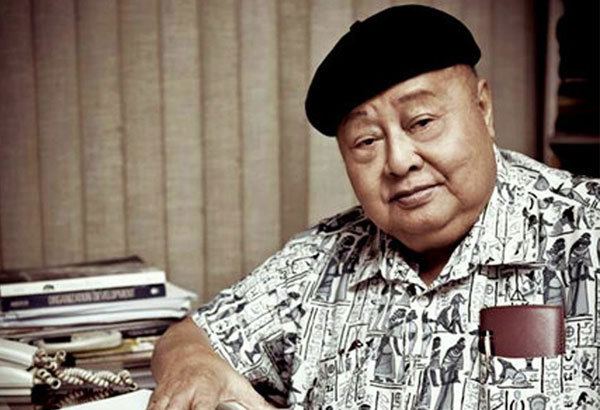 F. Sionil José F Sionil as artist mentor and friend Entertainment News The