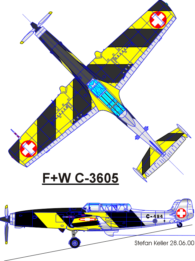 F+W C-3605 WINGS PALETTE FarnerWerke C3602C3603C3605 Switzerland