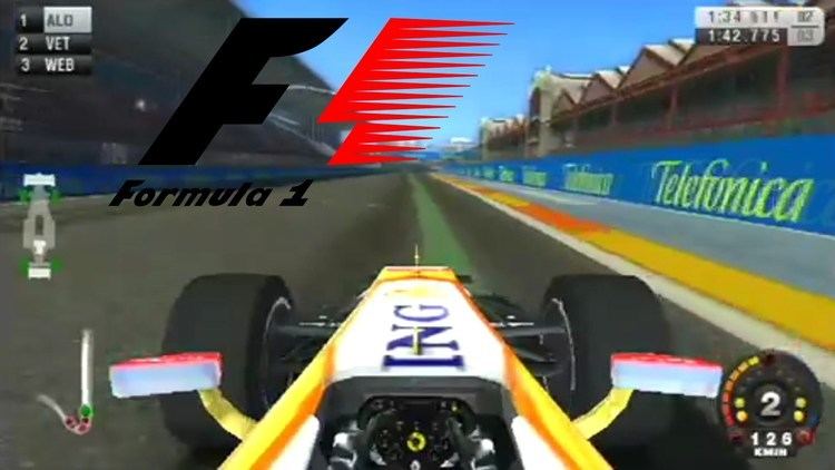 F1 2009 (video game) F1 2009 Wii European Grand Prix Valencia Fernando Alonso