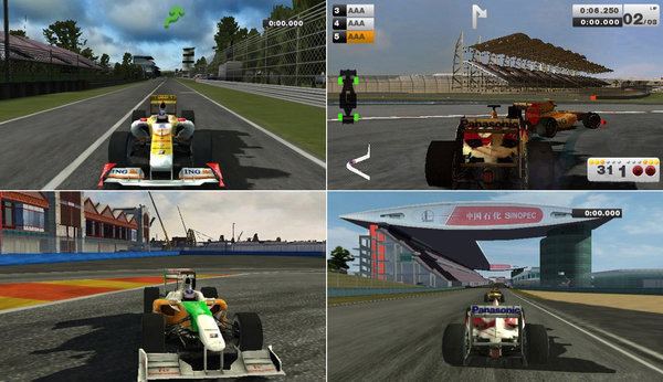 F1 2009 (video game) The Best Game Collections Formula 1 2009 F1 2009 PSP Screenshots