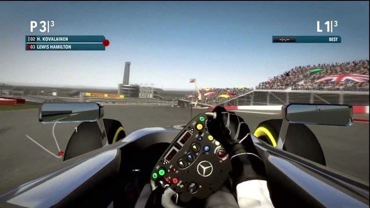 F1 2012 (video game) Codemasters F1 2012 played by Hamilton Senna and Kovalainen around
