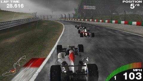 F1 Grand Prix (2005 video game) PlayStation Pro 20 F1 Grand Prix Sony PSP Screenshot Index