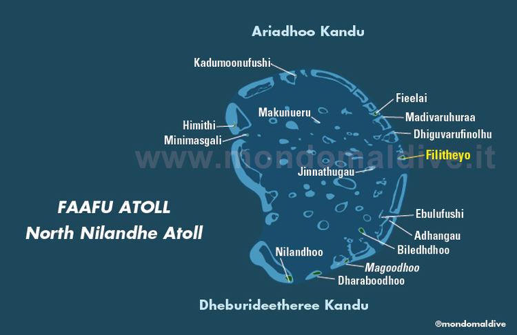 Faafu Atoll Map of Faafu Atoll in Maldives