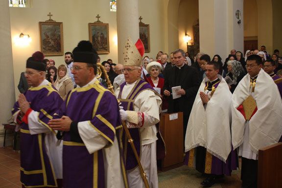 Fabian Bruskewitz Five Ordained to the Diaconate for the Fraternity by Bishop Fabian