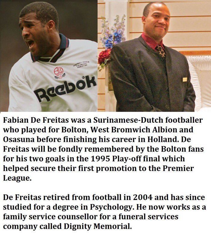 Fabian de Freitas Finished Players on Twitter Fabian de Freitas Gained a degree in