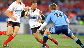 Fabian Juries Fabian Juries brilliant individual try for the Cheetahs Rugby